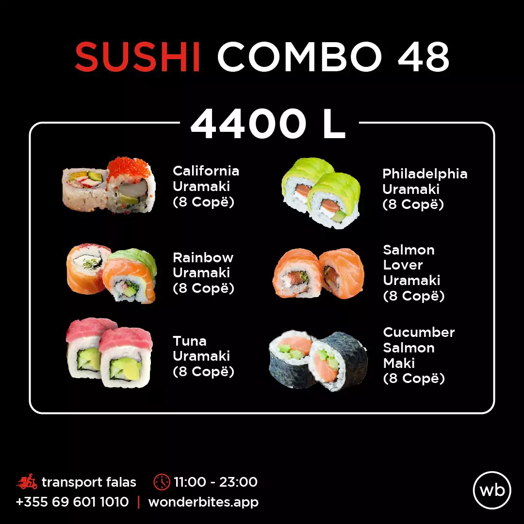 Sushi Combo 48-4400L