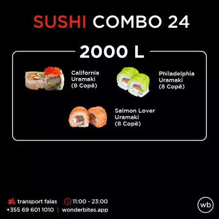 Sushi Combo 24-2000L