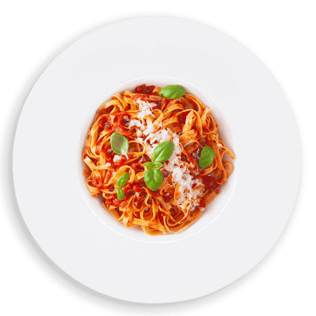 Pasta-with-tomato-sauce