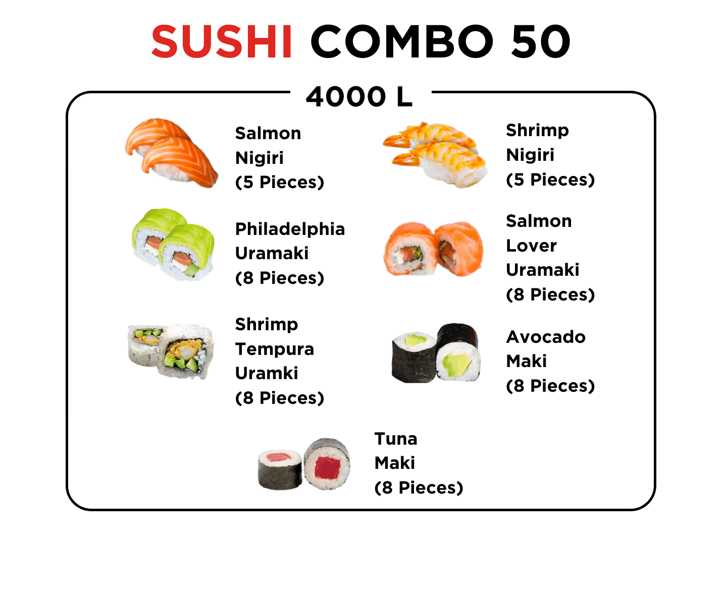 Sushi Combo 50
