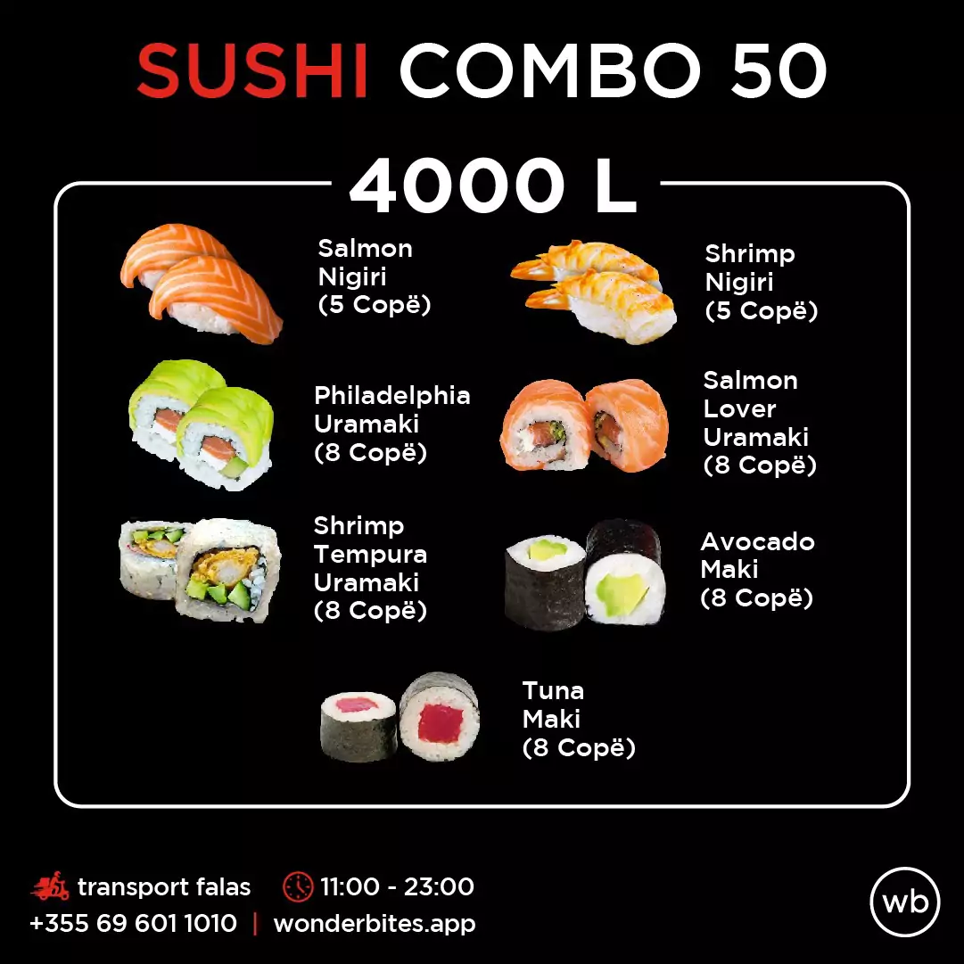 Sushi Combo 50-4000L