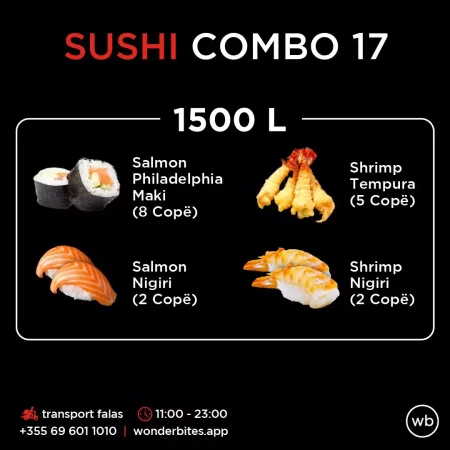 Sushi Combo 17 1500-L