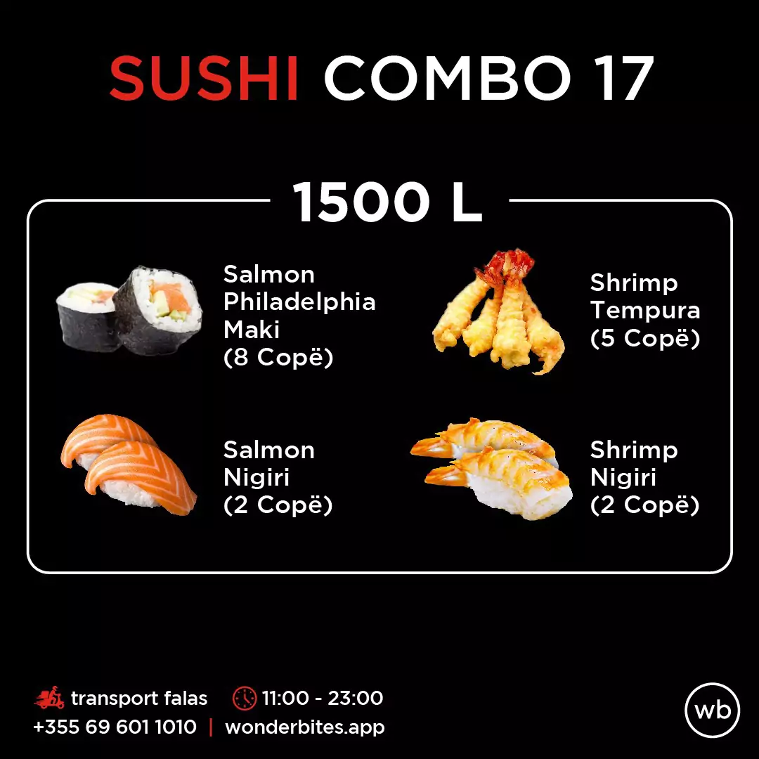 Sushi Combo 17 1500-L