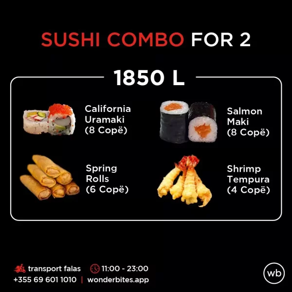 Sushi Combo for 2-1850L
