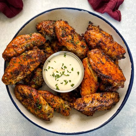 naked chicken wings recipe