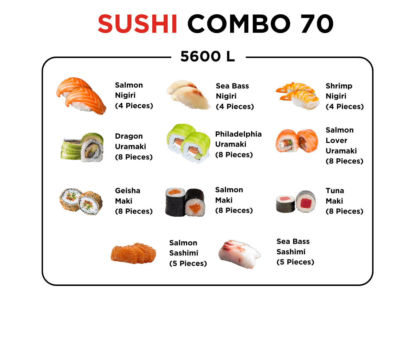 Sushi Combo 70