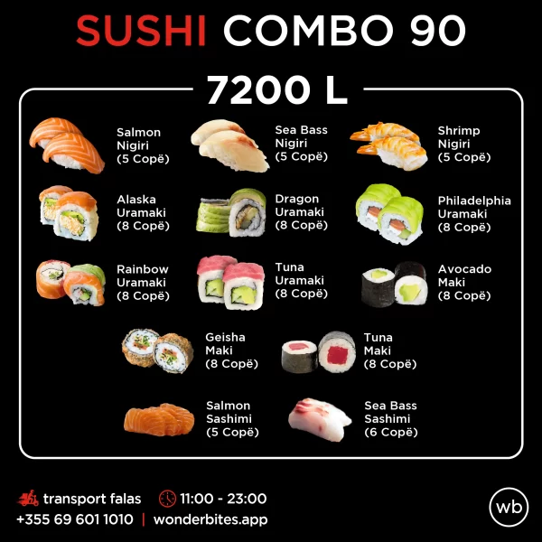 Sushi combo 90-7200L