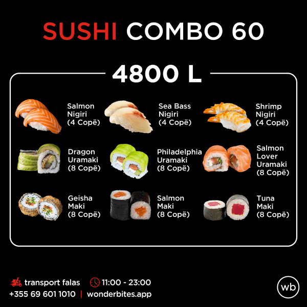 Sushi combo 60-4800L