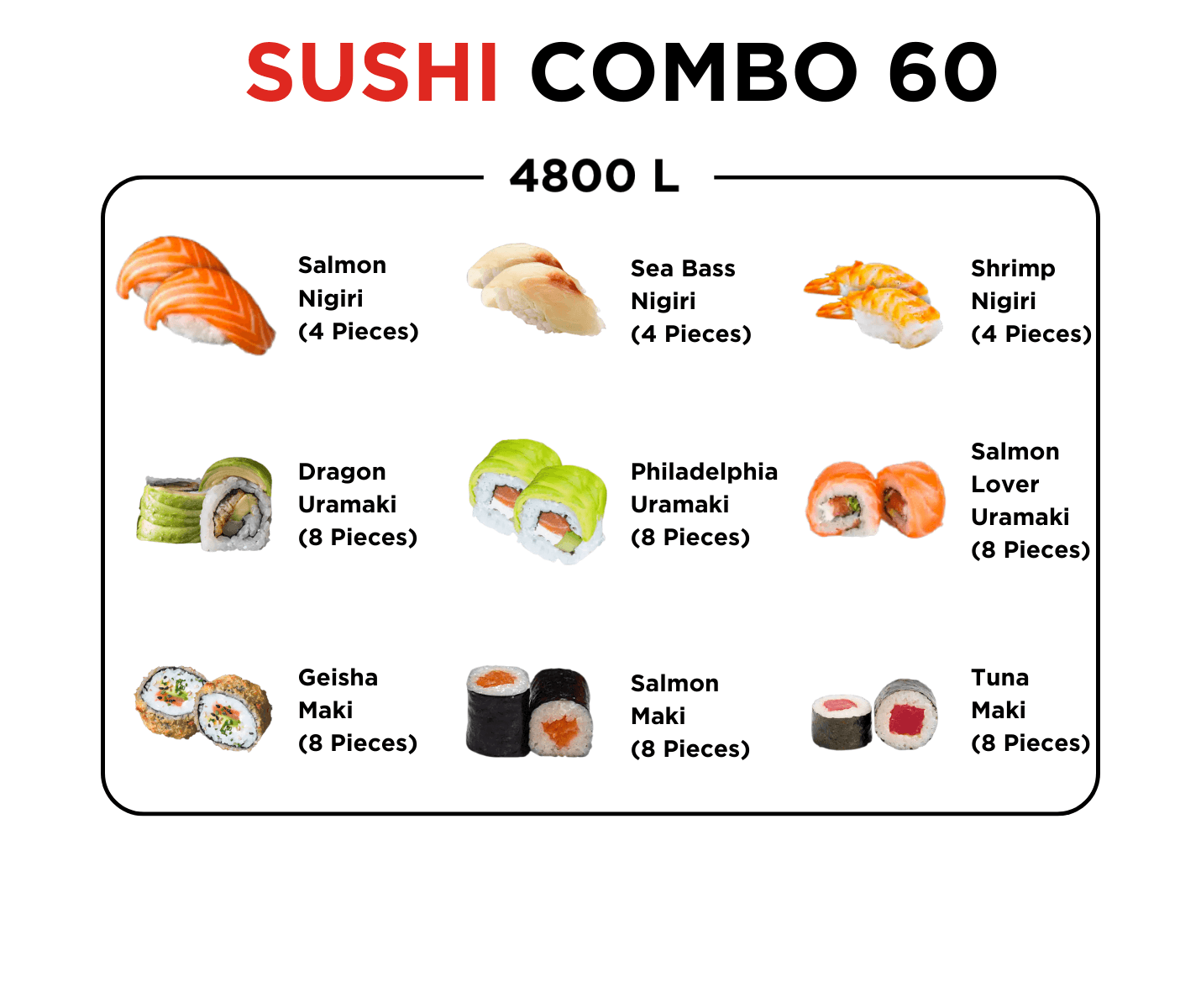 Sushi Combo 60